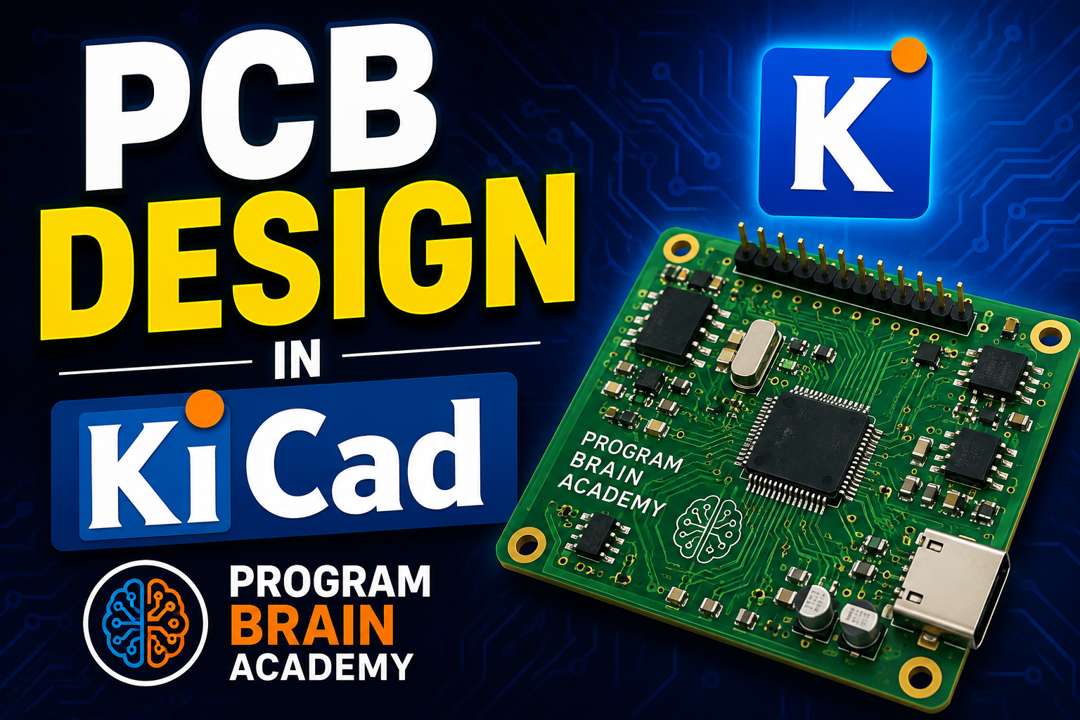 PCB design in KICAD